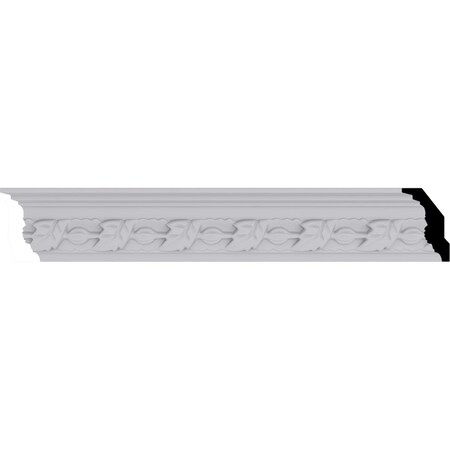 Ekena Millwork 2 1/2"H x 1 5/8"P x 3"F x 94 1/2"L Legacy Crown Moulding MLD02X01X03LE